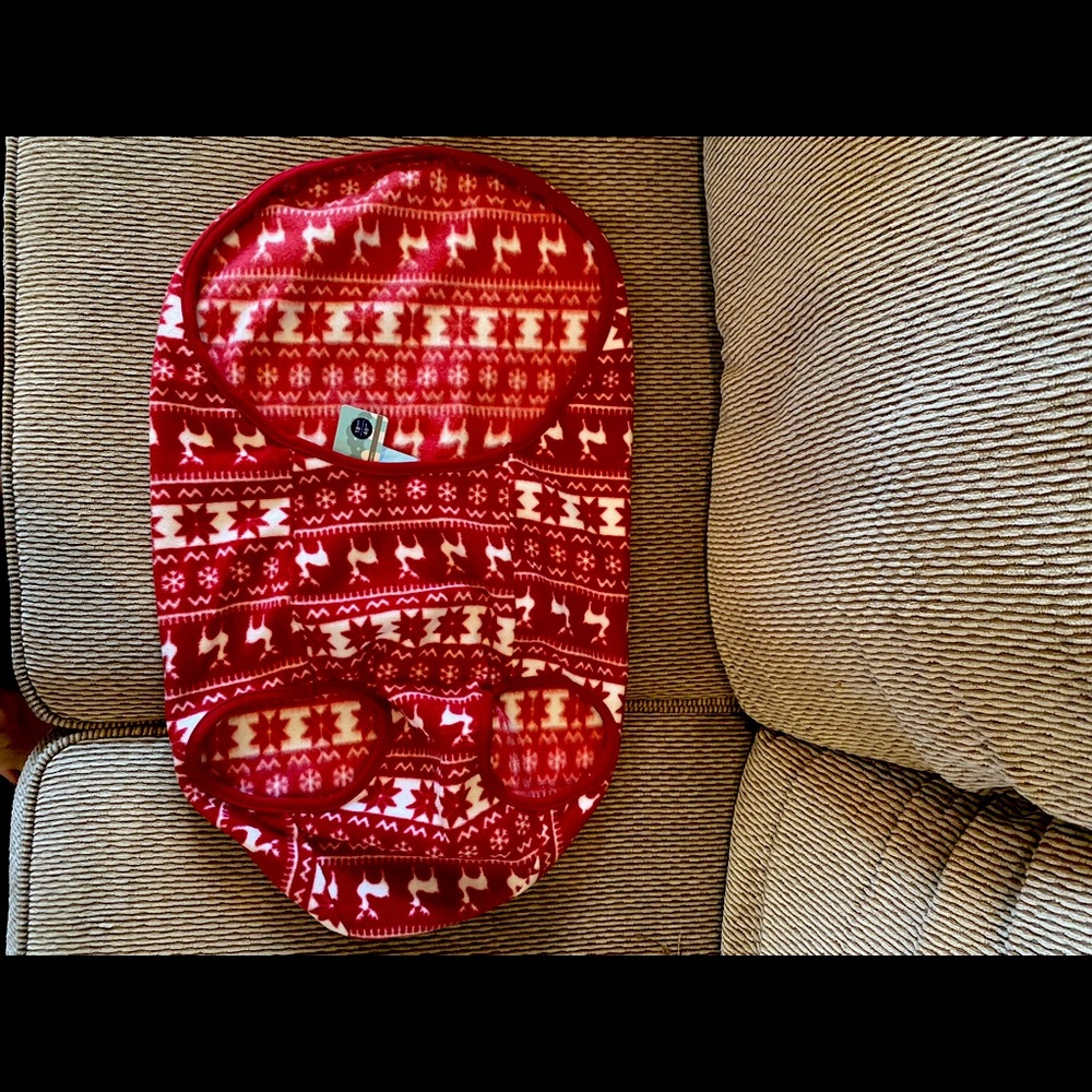 Blueberry Doggie Christmas Sweater